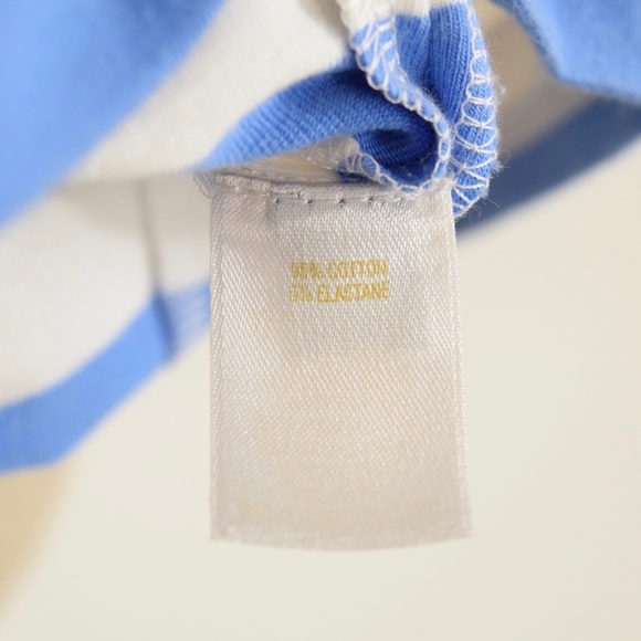 Kate Spade Blue Striped Cotton Shift Dress - Picture 6 of 6